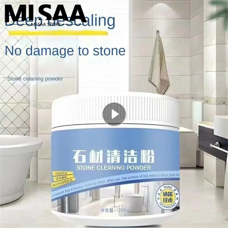 200g Oil Stain Remover Easily Cleaning Supply 7x6x6cm Cleaning Powder Purified Solid Powder Granite Stone Stain Remover Powerful