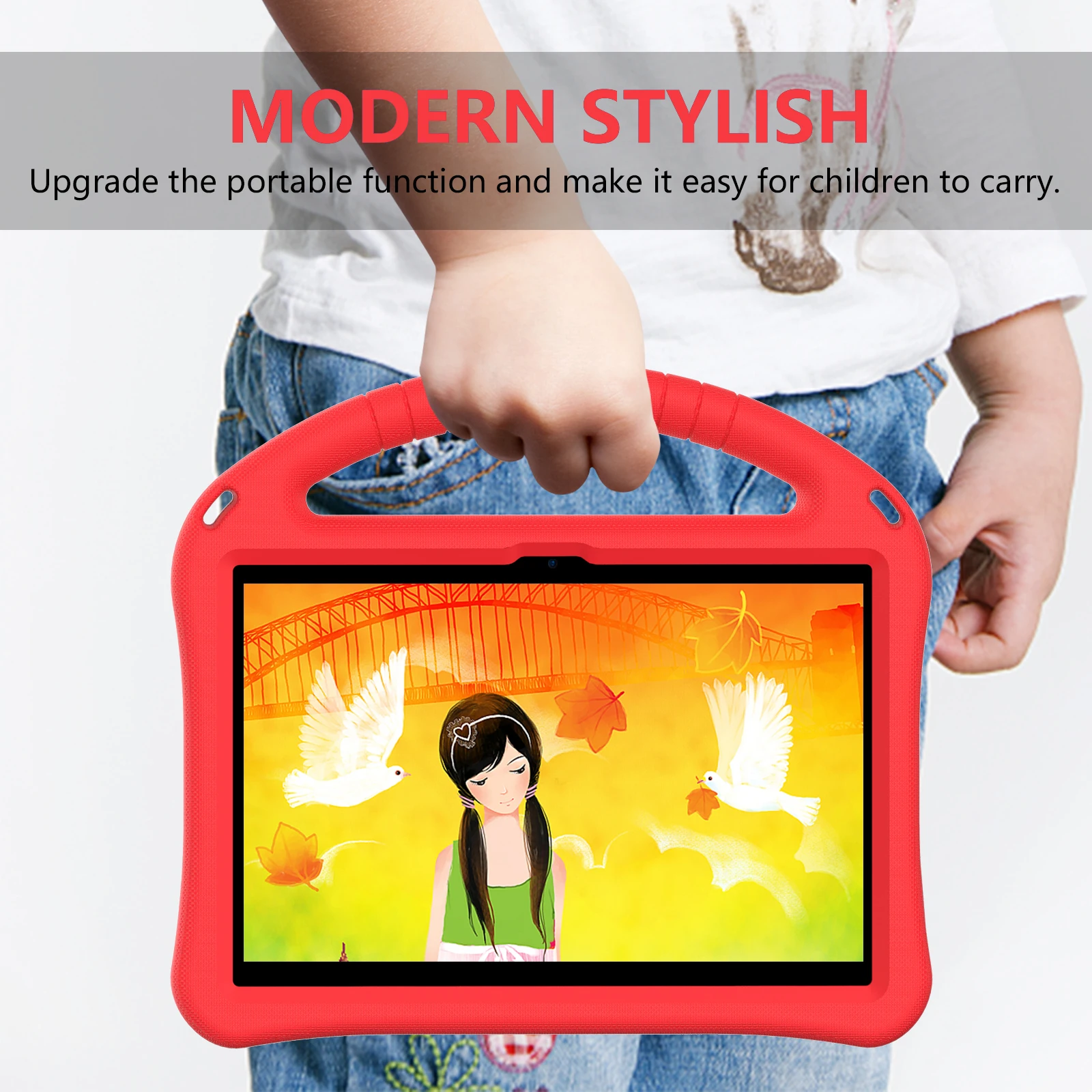 Children's EVA Foam Handle Case
