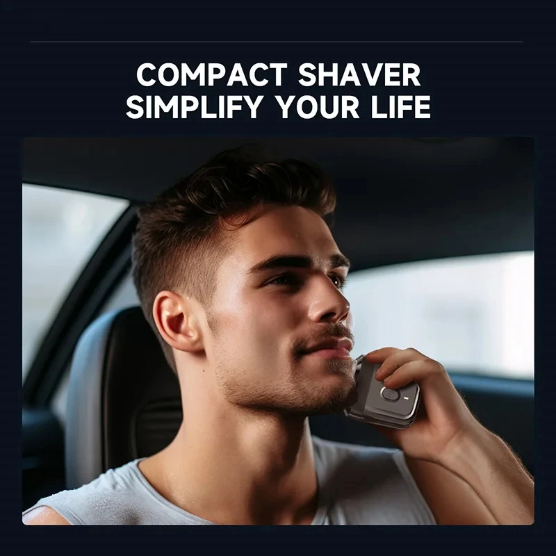 Xiaomi Double-headed Mini Magnetic Shaver Type-C Charging Silent Washable Electric Shaver Portable Men Women Electric Razor New 5