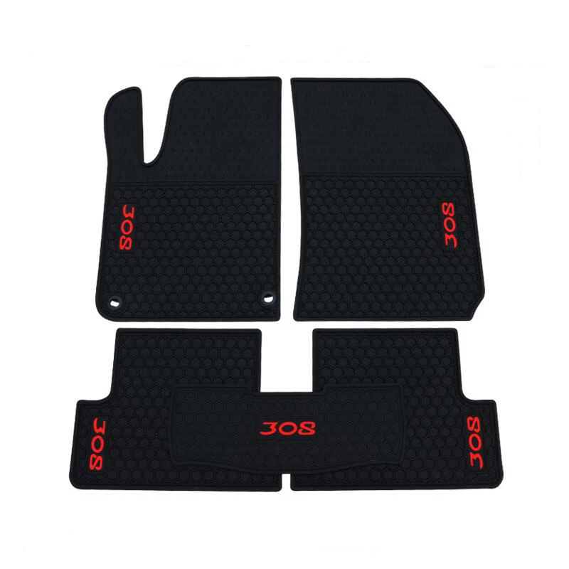 Car Floor Mats Car Mat Rugs Carpet For Peugeot 308 2013 2014 2015 2016