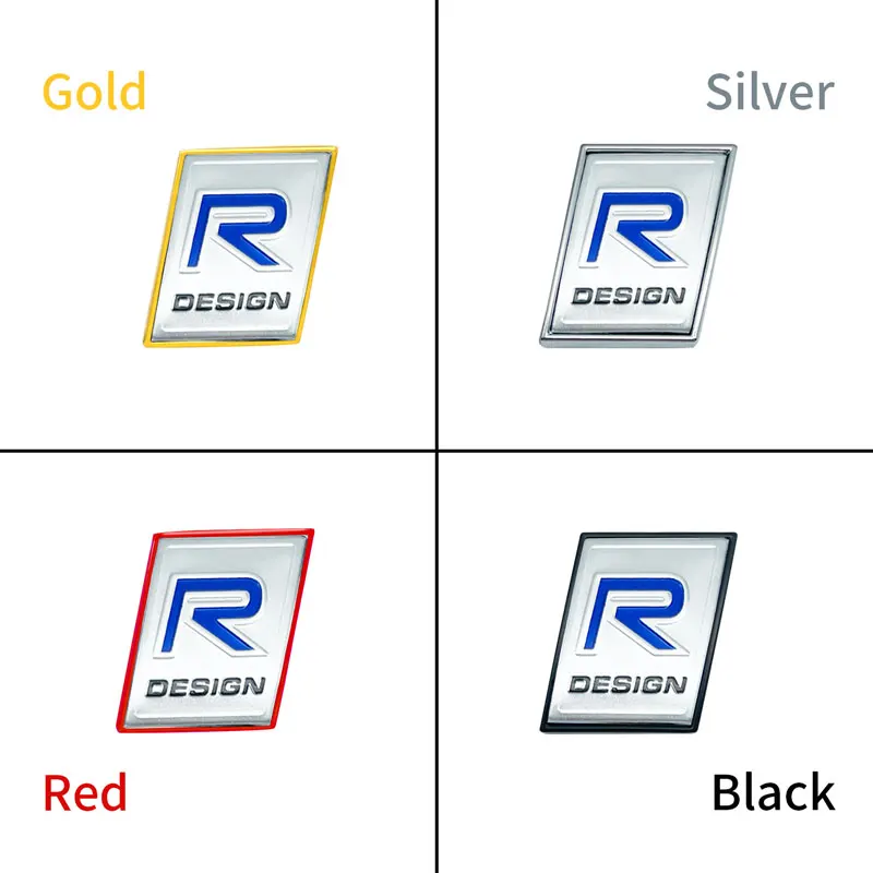 Insigne De Logo De Voiture Pour Volvo R Design S60 V60 XC60