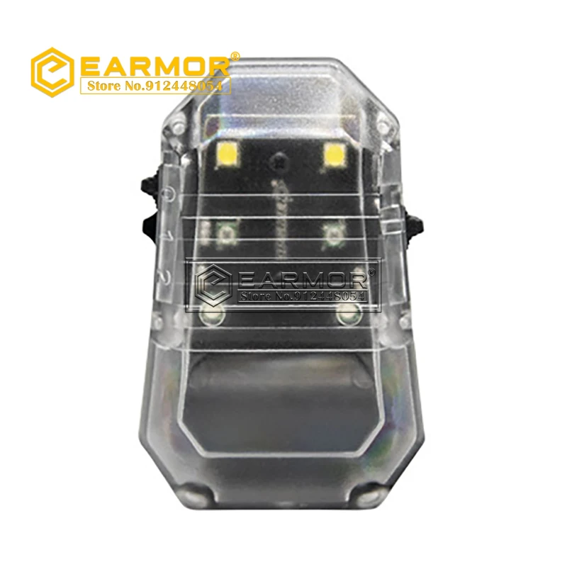 OPSMEN Survival Flash Light Multi-function Explosion Flash Light Working Distress Marker Functional Strobe IR