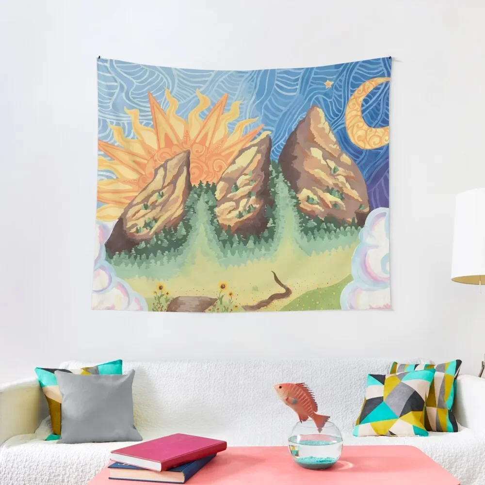 

under the flatirons table Tapestry Luxury Living Room Decoration Bedroom Decor Tapestry