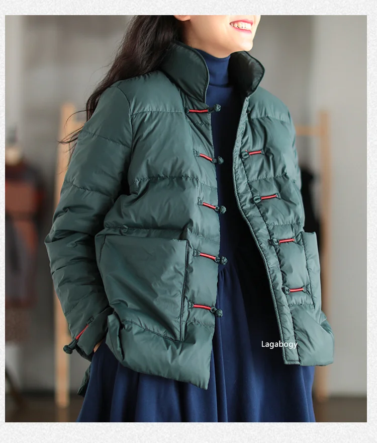 Scc48cc02258a4836a6f5069af6809ffaA New Winter Warm White Duck Down Coat Women Vintage Slim Short Jacket Autumn Female Embroidery Casual Basic Parkas Mallzona