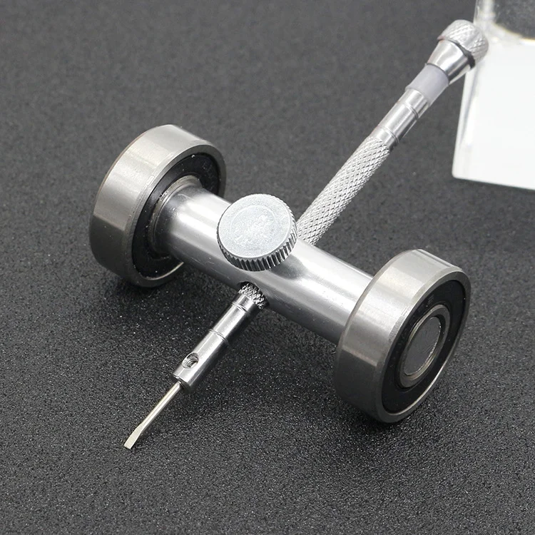 2pcs ​55mm Watch Jewelers Repair Screwdriver Sharpener Metal Watchmaker Sharpening Guide Holder Jewelry Watches Repair Tools