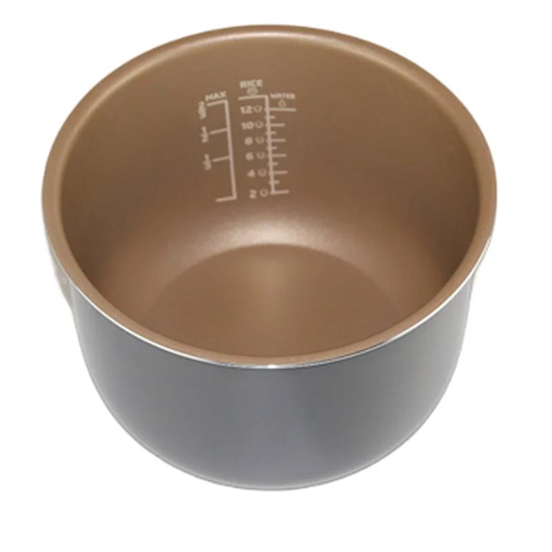 Pressure Cooker Inner Bowl pressure cooker replacement parts rice cooker replacement inner pot rice cooker liner for Philips HD2108 HD2137 HD2139 HD2178 Replace 6L inner pan