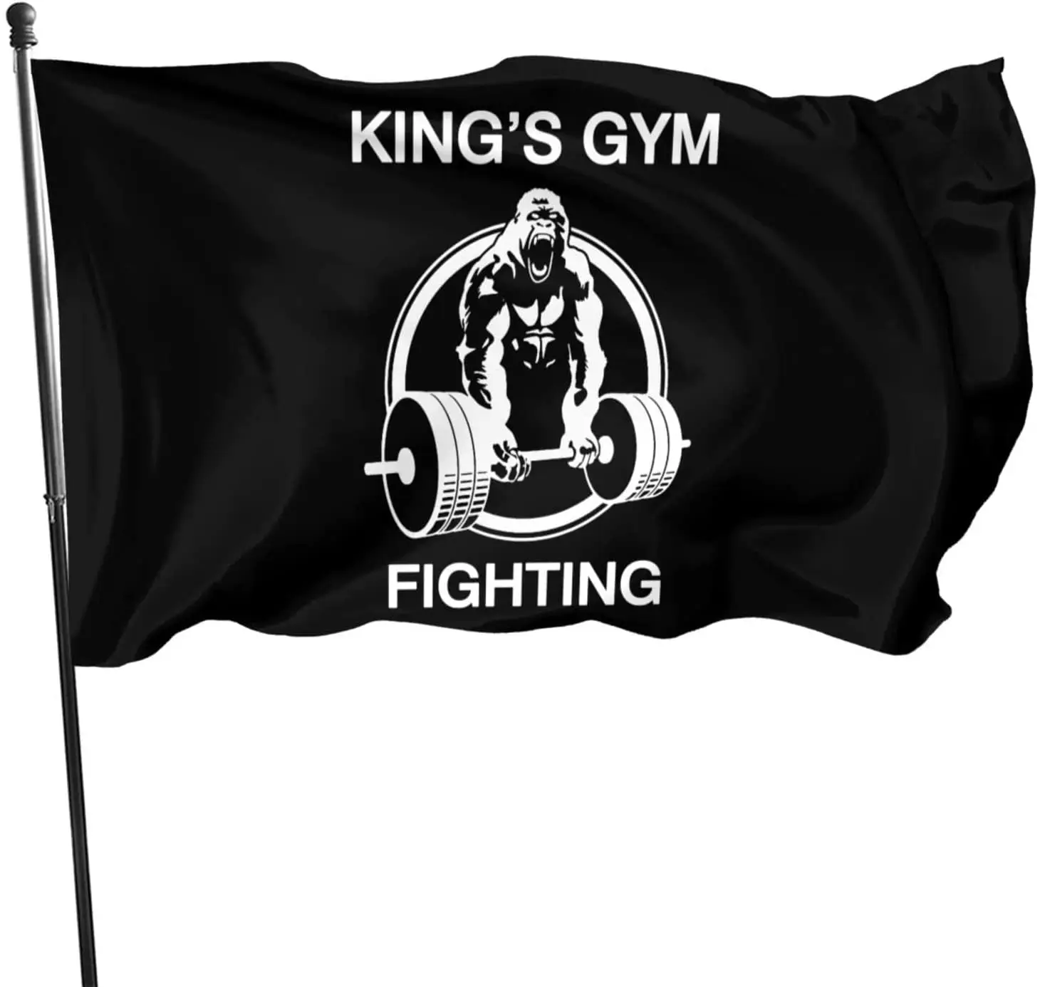 Drapeau de gymnastique athlétique Crossfit Hard, impression de conception unique, matériaux de qualité supérieure, taille 3x5 pieds, 90x150 cm  15