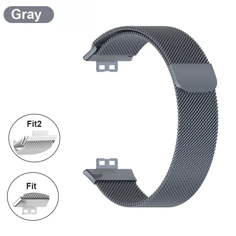 Premium Metal Strap with TPU Case & Screen Protector – Milanese Magnetic Loop Watchband Bracelet