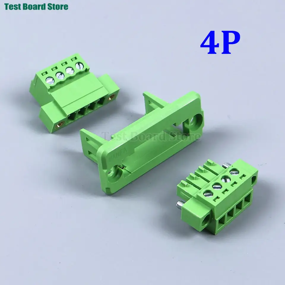 1Set 15EDGWC Pitch 3.81mm 2P/3P/4P/5P/6P/7P/8P/9P/10P/12P/16P/24P Pluggable Terminal Block Connector image 16