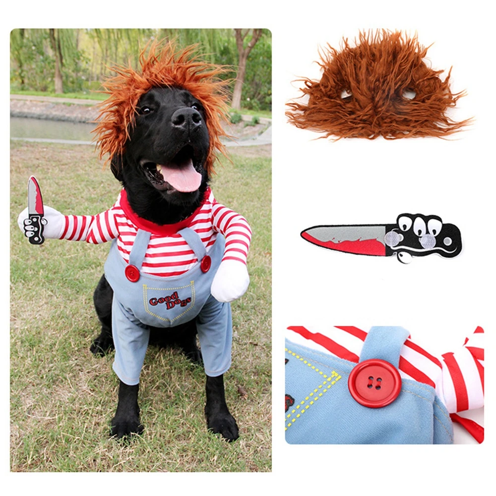 Costume Da Scheletro Cane Folpus - Per Halloween E Cosplay, Per Cani Di Piccola Taglia - Foto 13