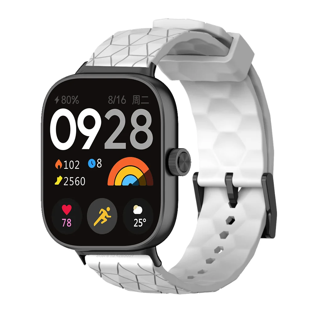 Silicone Sports Strap for Smart Watches - Versatile Watchband Bracelet Accessories
