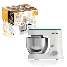 

Stand Mixer, Dough Mixer Tilt-Head Electric Mixer with 4L Stainless Steel Bowl, Dough Hook, Mixing Beater and Whisk,Splash Guard