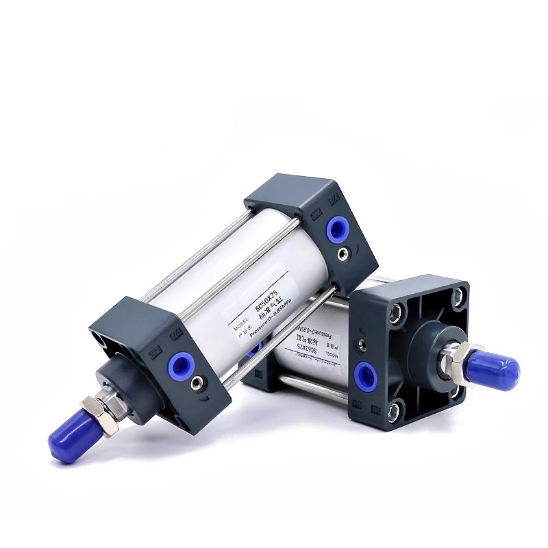 

SC Air Cylinders SC32/40/50/63/80/125mm Bore double action Pneumatic Cylinder Tools Big Thrust Piston 25/50/75/100/200/500mm