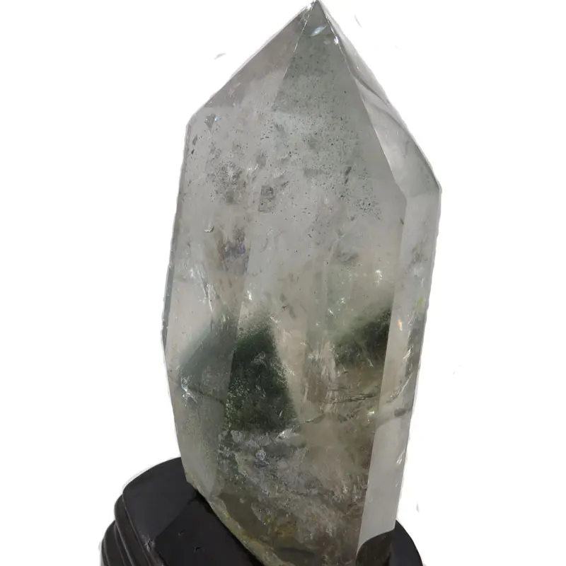 1632g Aaa+ Natural Green Garden Quartz Phantom Quartz Crystal Column