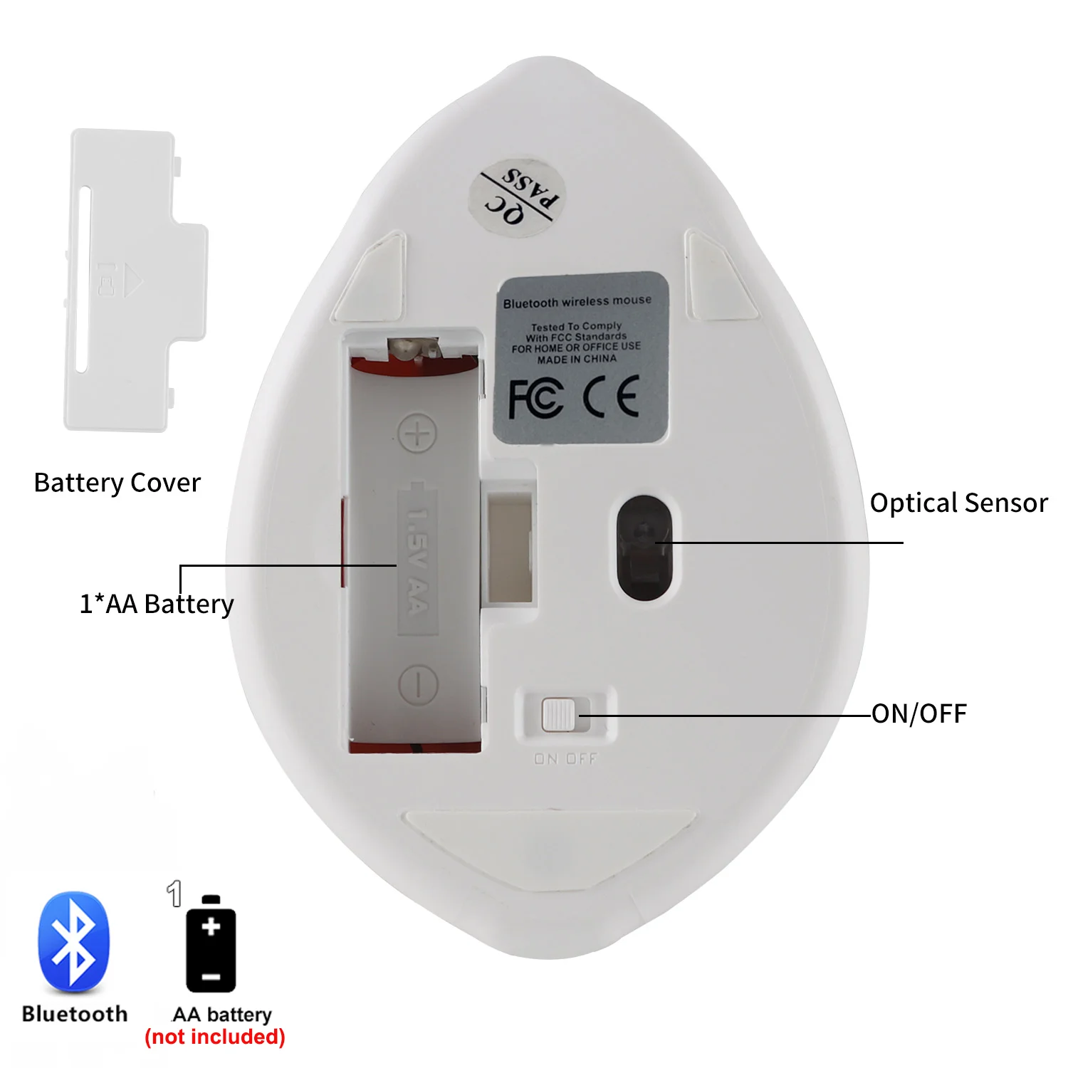 무선 블루투스 귀여운 마우스 햄스터 인체 공학적 USB 컴퓨터 1200 인치 당 점 일시 중지 2.4G 광학 1200 인치 당 점 핑크 마우스 PC 노트북 소녀