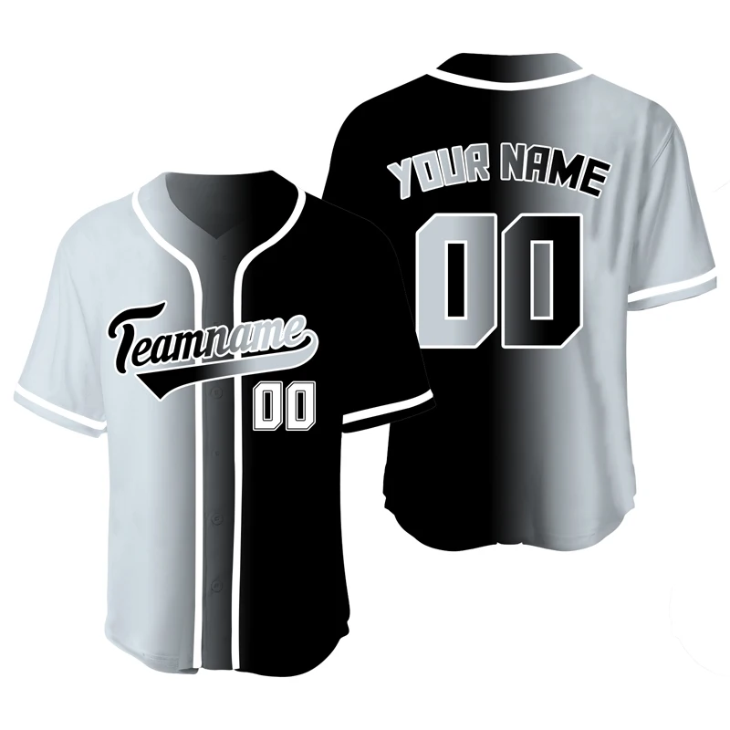 City Baseball Jersey Men Shirts Team/Name Sublimation Blanks Baseball T-shirts Uniform Sports Training Plus Size Clothing baseball jersey mens jersey