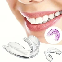 1pc Mouth Guard Teeth Protector Night Guard Mouth Trays for Bruxism Grinding Anti-snoring Teeth Boxing Protection Tooth Mask 1