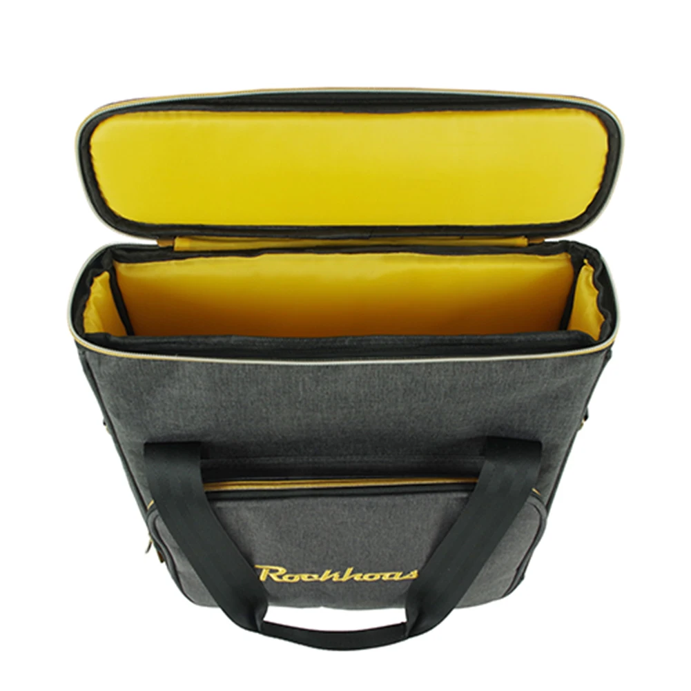 Vinyl Records Carrying Bag Large Capacity Vinyl Records Storage Handbag Thicken Padded CD Bag for 12 Inch Vinyl Records