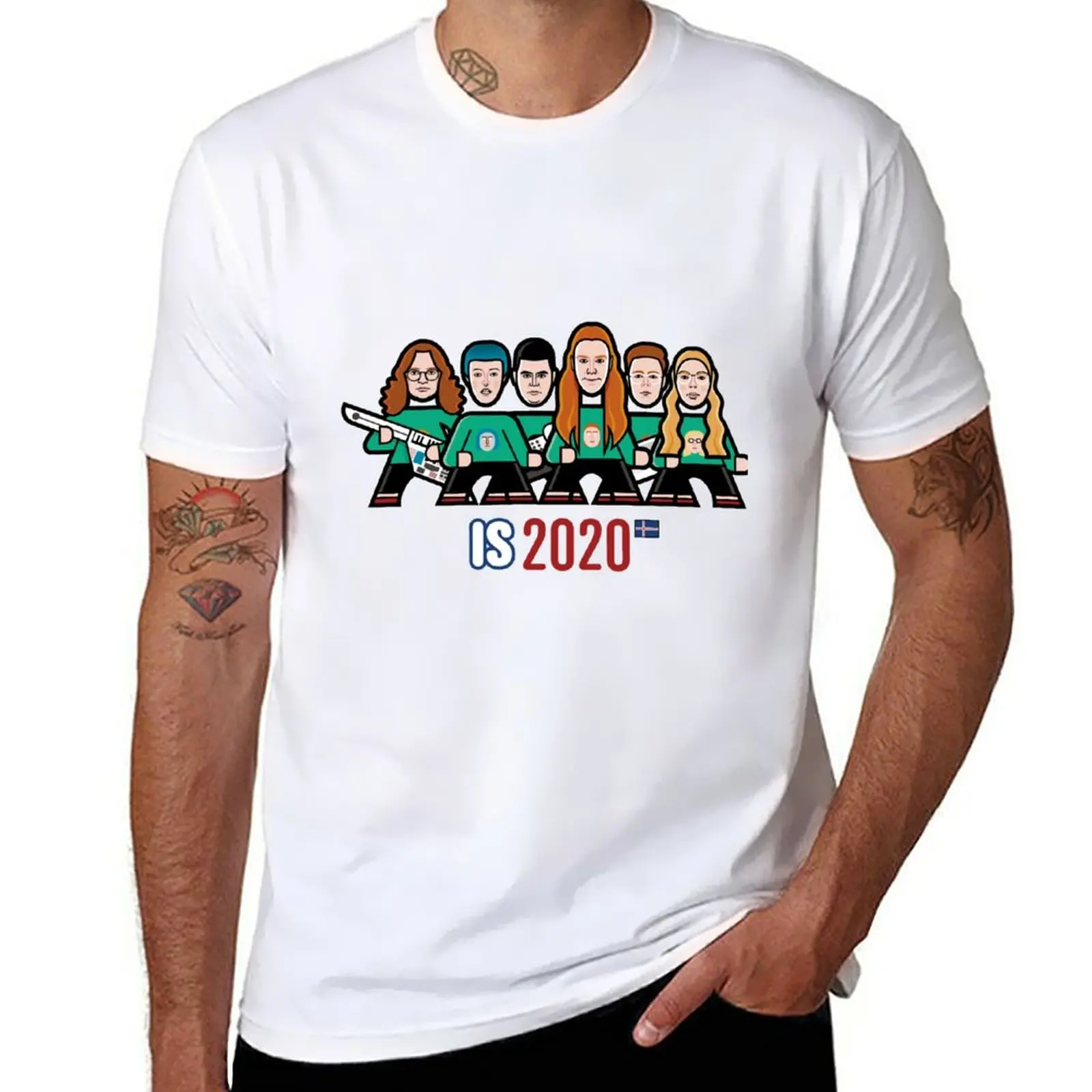 

Iceland 2020 T-Shirt Blouse tops heavy weight t shirts for men