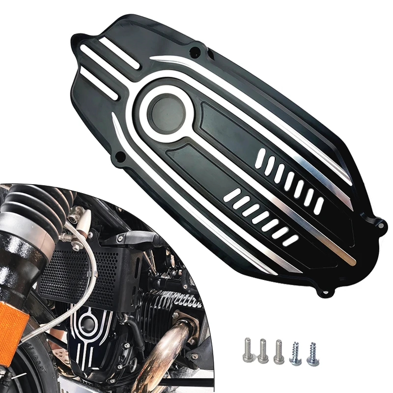 

For BMW R Ninet R NINE T R9T 2014-2021 2017 2018 2019 2020 Front Engine Case Cover Breast Plate Protection Aluminum Motorcycle