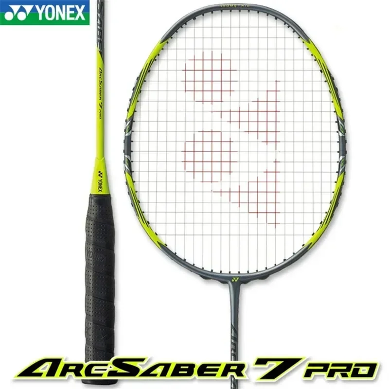 YONEX Badminton Racket ARCSABER 11 ARC 7 11 PRO All-Carbon With Line Professional Badminton Racket Set badminton racket badminton set badminton racket set
