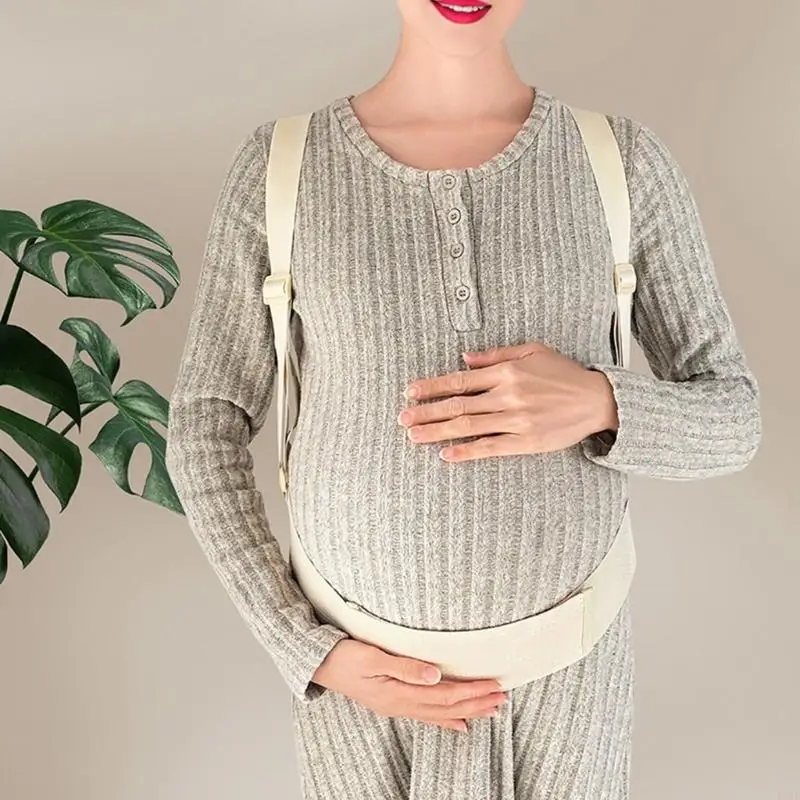 Ergonomic Pregnancy Belt Maternity Belly Wrap Providing Back & Abdomen Support 425F