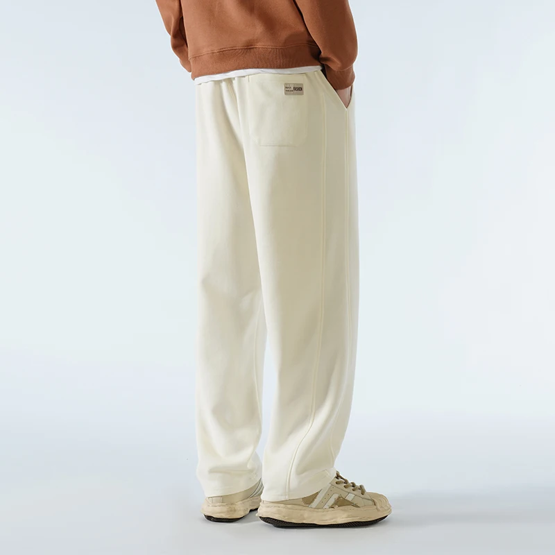 Sport Jogging Trousers Fashionable Wide Leg Pants Wide Leg Pants Fashion Pants Autumn Harlan Sports Pants Sweatpants Baggy Joggers Cotton Korean Neutral Loose Outdoor Personality Design Jogger Trousers