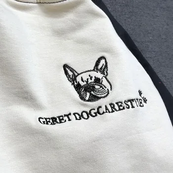 Sweat en coton pour chien et son Maitre brodé Bouledogue - 2025 - Doglovedesign : Vêtement et accessoires pour chiens
