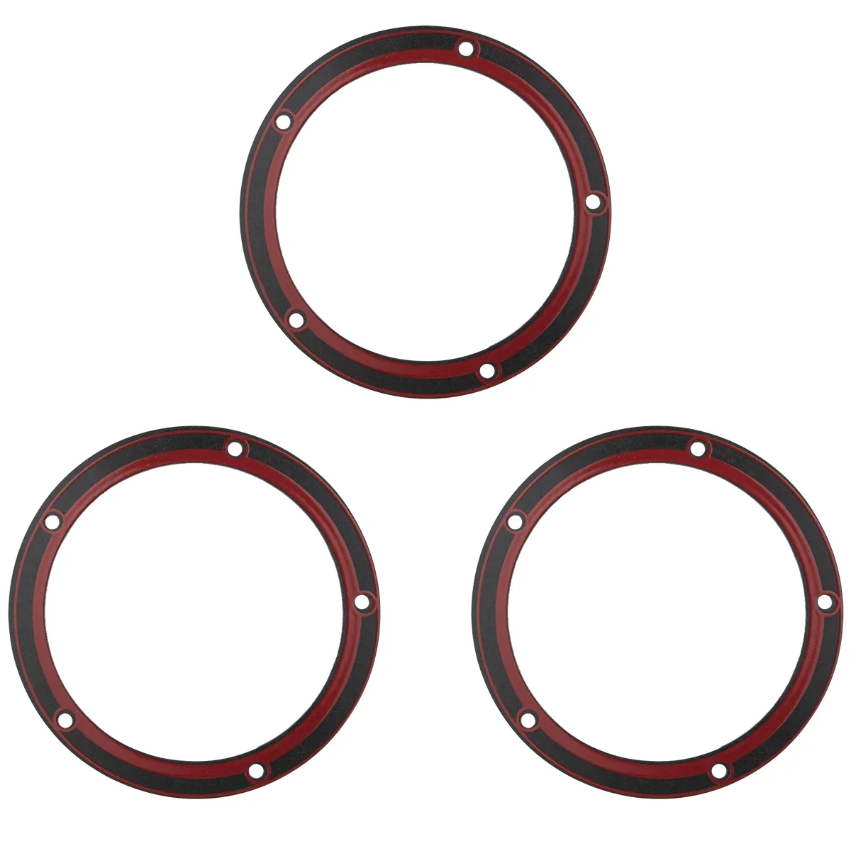 Rubber Seal Gaskets 3 Pcs Clutch COVER GASKET 25416-99C 25416-99-F FOR JAMES DERBY COVER GASKET BIG-TWINS 1999-2006 BC21130 T JAMES