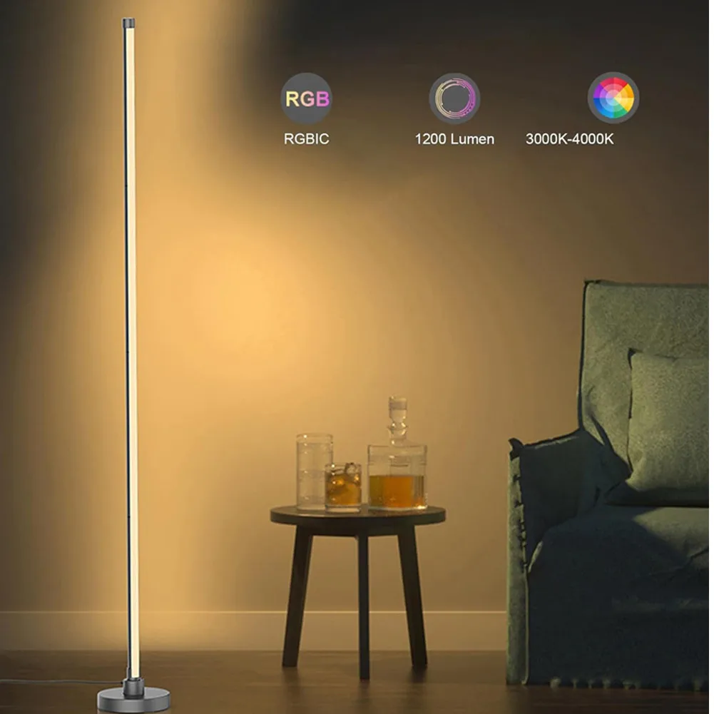 Modren LED Floor Lamp remote control