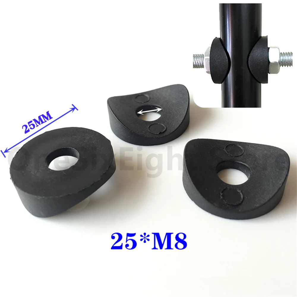 Plastic Round Washer Hole Plug 16x6mm-25x8mm For Pipe Bolt Furniture