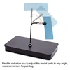 Model Painting Stand Base Holder And 12PCS Magnetic Bendable Alligator Clip Sticks Set Modeling Tools For Airbrush Easy Install 5