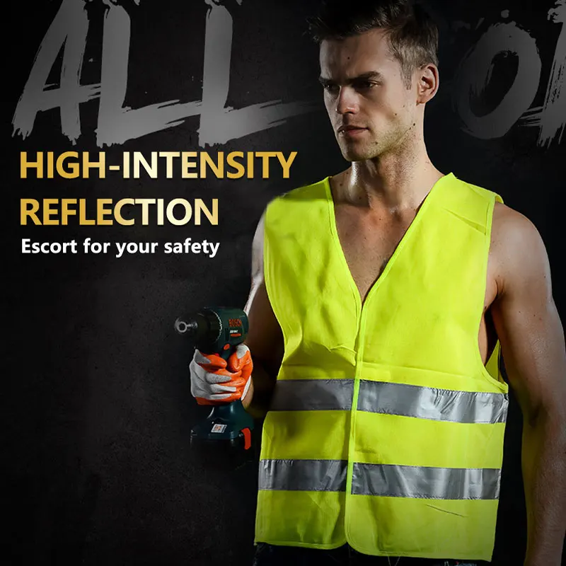 Outdoor Sport Reflective Strap Vest Safe Running Warning USB Charging LED Vest Running Fishing Cycling Accessories