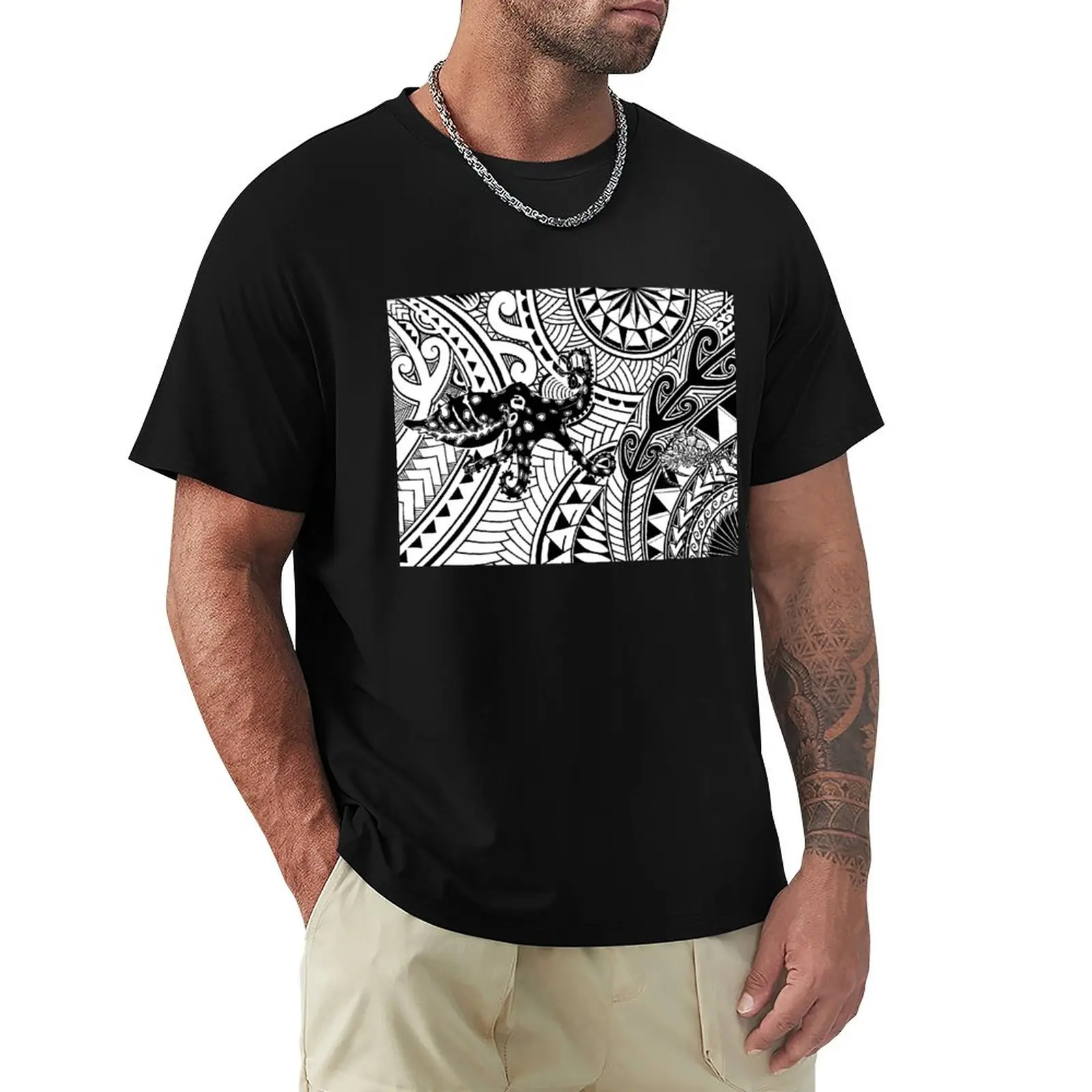 

Octopus and crab T-Shirt plus sizes Blouse blacks plain t shirts men