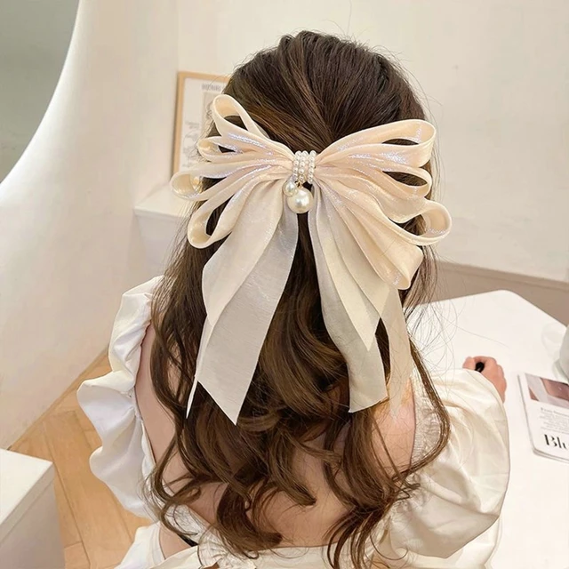 Velvet Hair Accessories, Velvet Bow Tie Hairpins