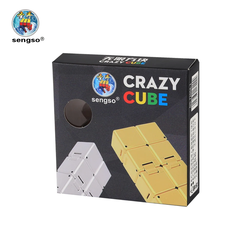 SENGSO Infinity Cube, Fidget Cube, nouvelle Version, jouets pour soulager le stress et l'anxiété/ADHD, cadeaux sensoriels Ultra durables