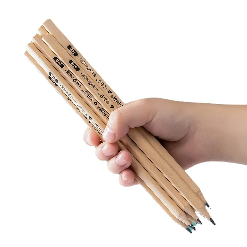 

Paint-free log free hexagonal children's students HB pencil primary school stationery art supplies