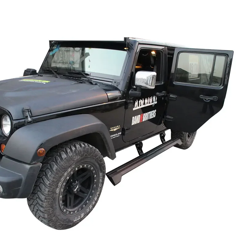 

Noble 4x4 Auto Wholesale Price Aluminum Electric Side Step running boards For JEEP WRANGLER JK JL 4D 2D foot step