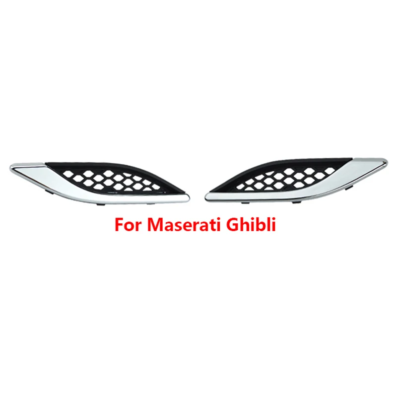Car Front Side Grille Air Intake Fender Vents Grill 1Pcs Maserati Ghibli Levante Quattroporte GT