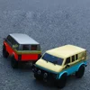HOBBY PLUS CR18P 4WD 2.4GHz 1/18 RTR Version ROCK VAN RC Remote Control Rock Truck with Lights Linked Turn Signals Electric Toy 4