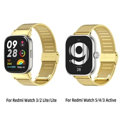 Premium Metal Strap for Smartwatches - Elegant Wristband Bracelet (Milan Gold)