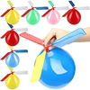 6PCS Air Balloon Helicopter Toy Funny Balloon Ortable Outdoor Helicopter Flying Kids Birthday Party Children's Day Game 1