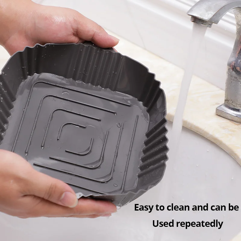 Silicone Air Fryer Tray Square Replacement
