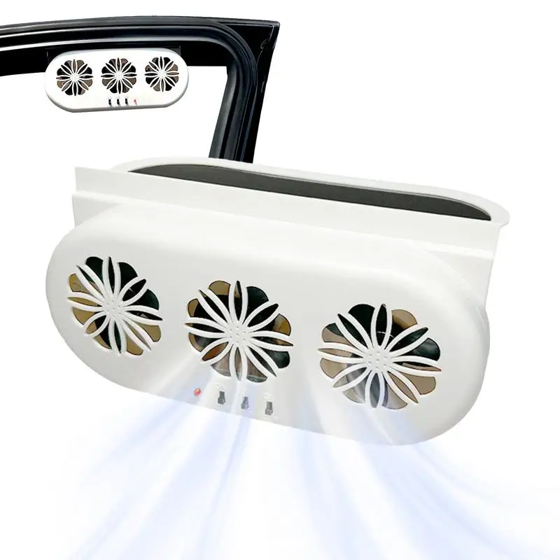 

Car Exhaust Fan Solar Exhaust Fan Solar Fan Radiator Solar Powered Vehicle Ventilation Fan Odor Eliminating Air Vent Radiator