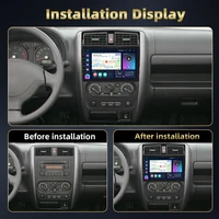 PodoNuremberg-Autoradio 8Core AI Voice pour Suzuki Jimny 2007-2012, lecteur de limitation, Android Auto Carplay, WiFi, 4G, Bluetooth, stéréo de voiture 2
