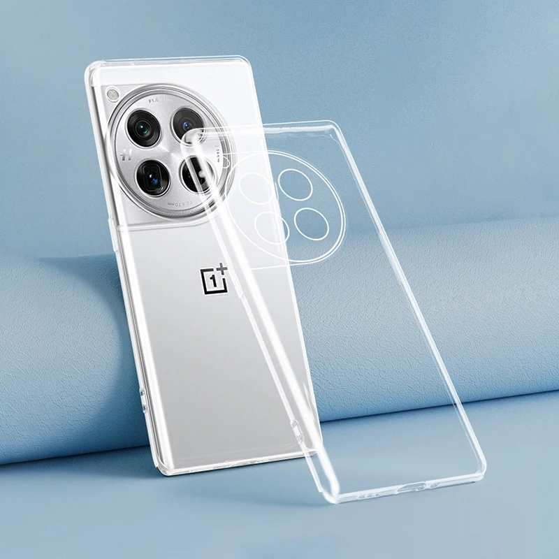 Luxury Crystal Clear Silicone Phone Case - Soft, Slim, and Elegant Protective Back Cover
