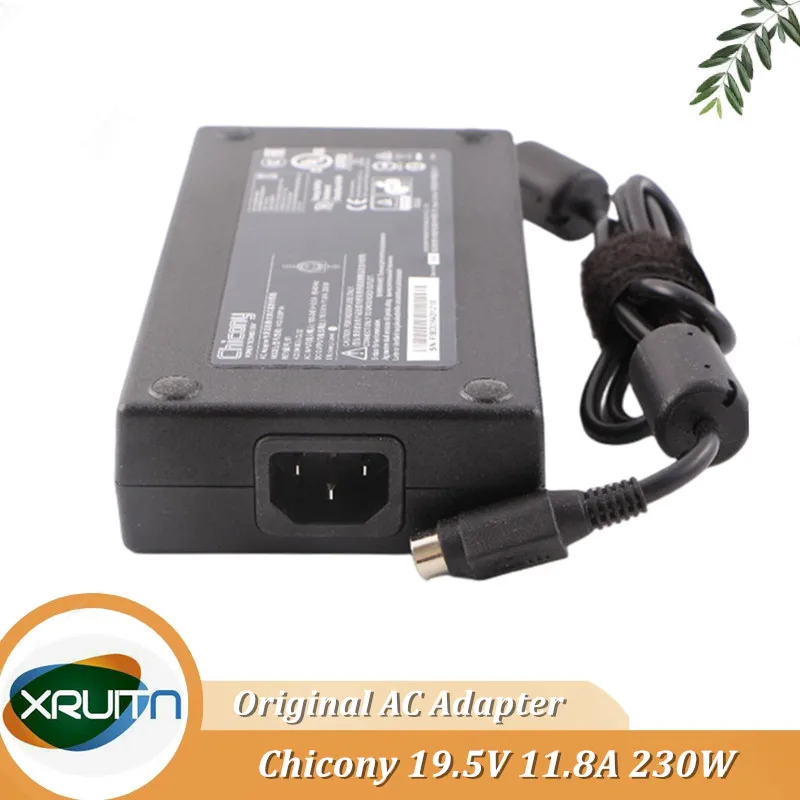 

Chicony 19,5 V 11.8A 230W A12-230P1A AC адаптер питания для ноутбука MSI GT73VR-6RE(TITAN SLI)-058US GTX1070 A230A003L R35737
