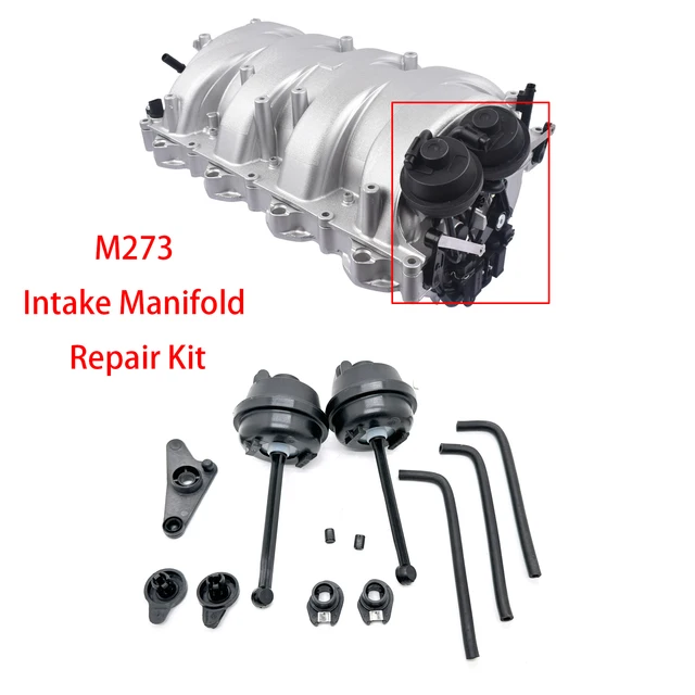 A2731400701 Car Engine Intake Manifold Repair Kit For Mercedes Benz W212 W463 M164 W221 M273 V8 OEM 2731400701 1