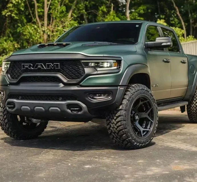 High quality product, Ram 1500 2500 upgraded to 2021 TRX car body kit parts conversion kit accessories Dodge bumper headlights