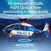 New C123 RC 6CH Double Brushless Direct Drive Single Paddle Aileron Free Helicopter model 3D Optical Flow EC135 Adult Boy Toy 2